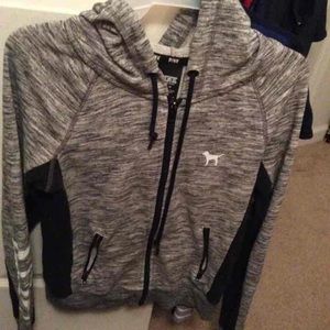 Vs Pink Marble Zip Up